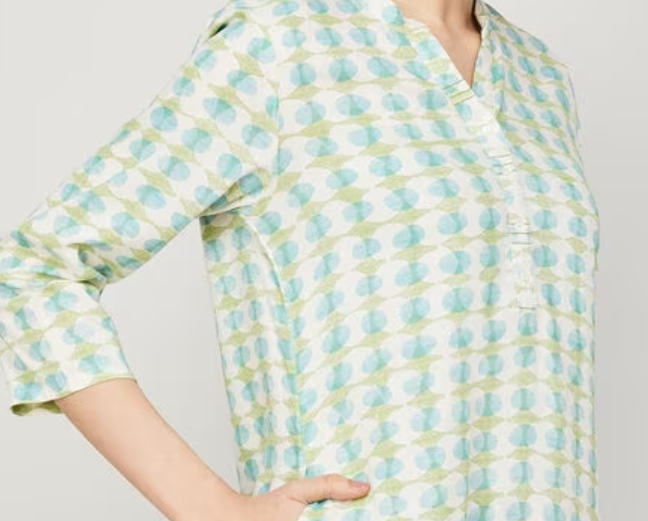 Mélange Printed A-Line Kurta