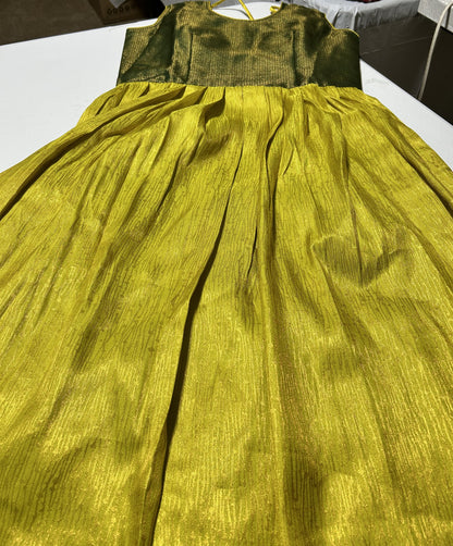 Soft silk gown (Green)